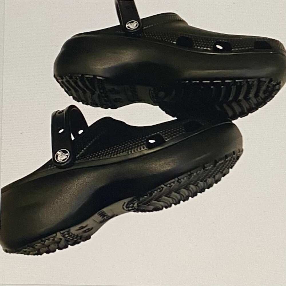 Crocs Classc Bae Platform Clog Black 8. Nwot - image 4